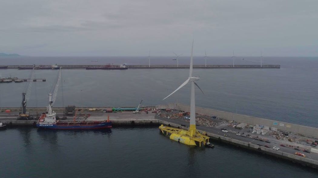 The DemoSATH project will use a 2-MW turbine and will be assembled in the port of Bilbao in northern Spain.