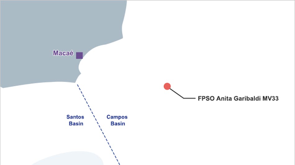 MODEC says its FPSO Anita Garibaldi MV33&apos;s operation is part of the Marlim cluster revitalization project.