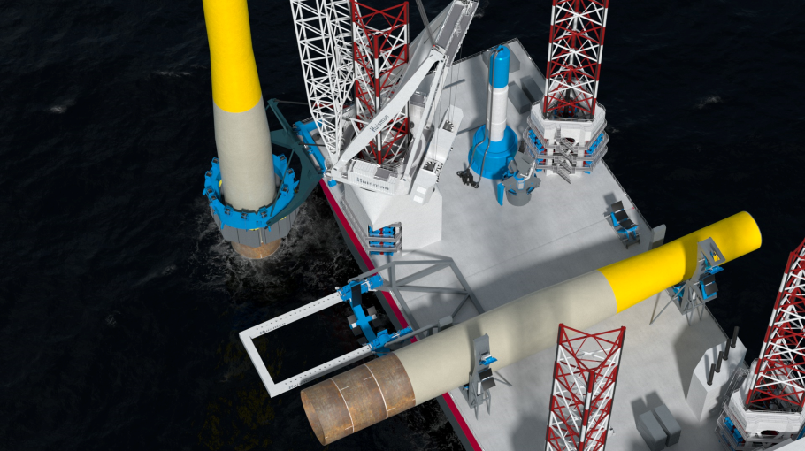 Cadeler Orders Offshore Wind Monopile Gripper From Huisman | Offshore