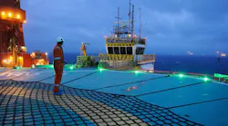 Statfjord C platform in the North Sea