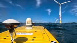 The Autonomous Surveyor USV on its way to a survey mission The Autonomous Surveyor USV on its way to a survey mission