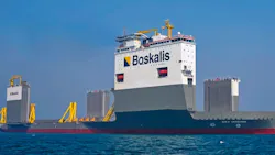 The Boka Vanguard is a semisubmersible heavy-transport vessel. The Boka Vanguard is a semisubmersible heavy-transport vessel.