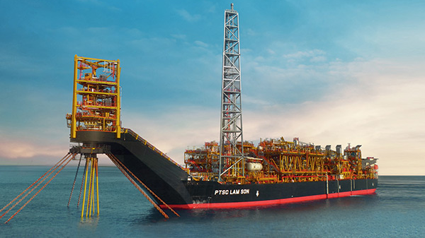 FPSO PTSC Lam Son is located in Block 1-2/97 offshore Vietnam.