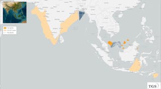Tgs Southeast Asia Map