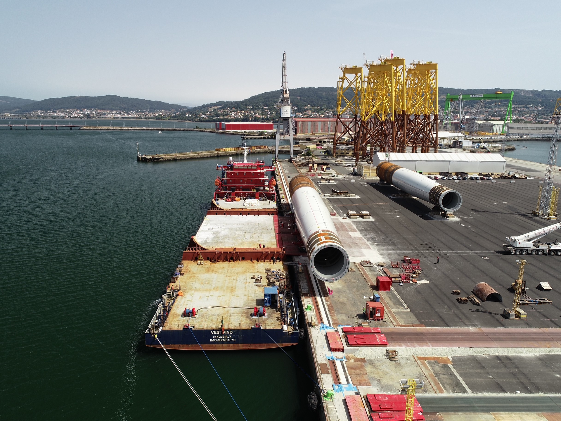 First Monopiles To Be Transported To Ocean Winds' Moray West Offshore ...