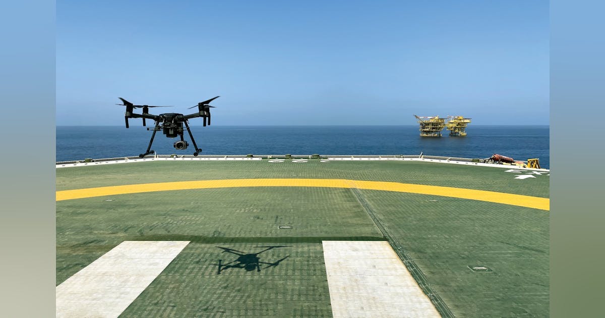 Drones for oil and gas deals industry