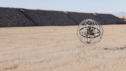 The new technology combines rover and drone capabilities.