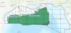 Lease Sale 261 will offer approximately 12,395 blocks in the Western, Central, and Eastern Planning Areas in the Gulf of Mexico. Lease Sale 261 will offer approximately 12,395 blocks in the Western, Central, and Eastern Planning Areas in the Gulf of Mexico.