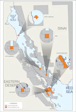 Cheiron Gulf Of Suez Map Of Assets