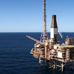 The Goodwyn A platform is connected to the condensate-rich Goodwyn gas field, located 23 km southwest of the North Rankin A platform and about 135 km northwest of Karratha. The Goodwyn A platform is connected to the condensate-rich Goodwyn gas field, located 23 km southwest of the North Rankin A platform and about 135 km northwest of Karratha.