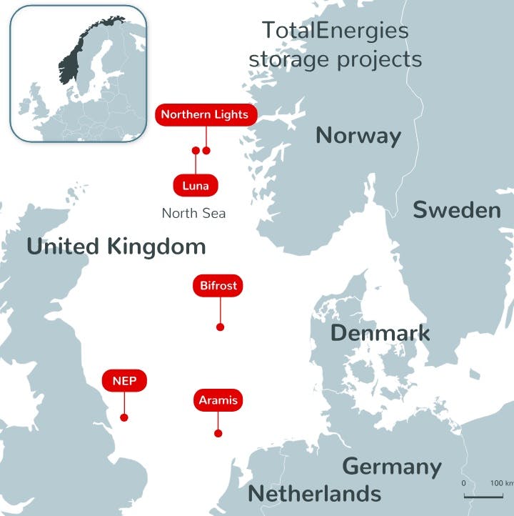 Totalenergies Norway Uk Map