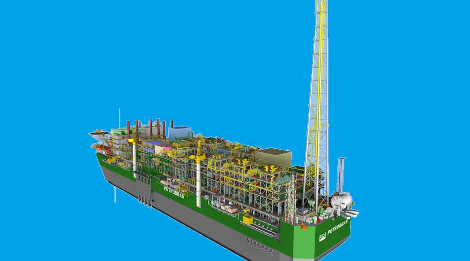 Petrobras says that the standardized design on its P-84 and P-85 FPSOs represents an industry first with the introduction of an all-electric concept for both vessels.