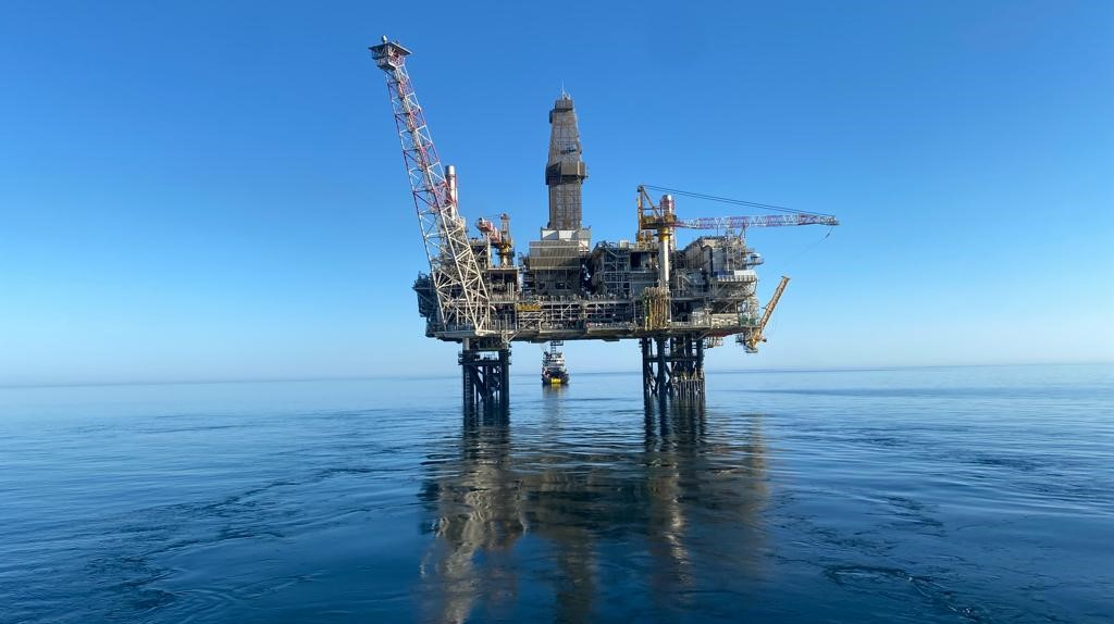 The production, drilling, and quarters (PDQ) platform for the Azeri Central East (ACE) project in the Caspian Sea.