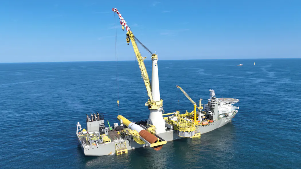 Osbit hinge supporting US offshore wind monopile installations | Offshore