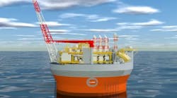 The Cambo field development project will feature a Sevan cylindrical FPSO. The Cambo field development project will feature a Sevan cylindrical FPSO.