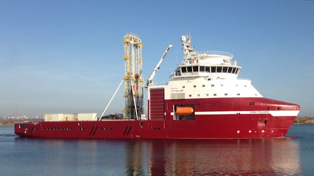For the geotechnical campaign, Geoquip Marine deployed the Dina Polaris vessel operating out of Scrabster Harbour with the program lasting for 65 vessel days.