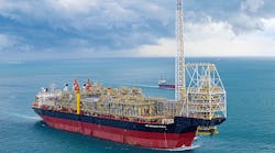 The FPSO Prof. John Evans Atta Mills is operating in approximately 1,500 meters water depth on the TEN (Tweneboa, Enyenra and Ntomme) fields in the Deepwater Tano contract area offshore Ghana.