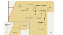 Development studies have begun for the deepwater Sapakara South and Krabdagu oil field discoveries offshore Suriname. Development studies have begun for the deepwater Sapakara South and Krabdagu oil field discoveries offshore Suriname.