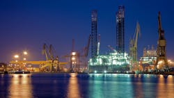 Jackup Rig In Shipyard Dreamstime M 14820043 65006d8424858 Jackup Rig In Shipyard Dreamstime M 14820043 65006d8424858