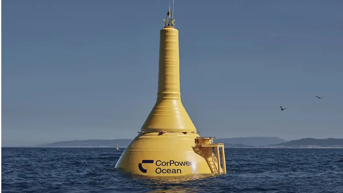 Corpower Wave energy converter hooking up to Portuguese grid | Offshore