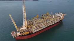 The Anita Garibaldi FPSO moored at the Marlim field in the Campos basin.