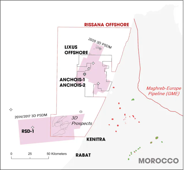 Chariot identifies further gas prospects offshore Morocco | Offshore