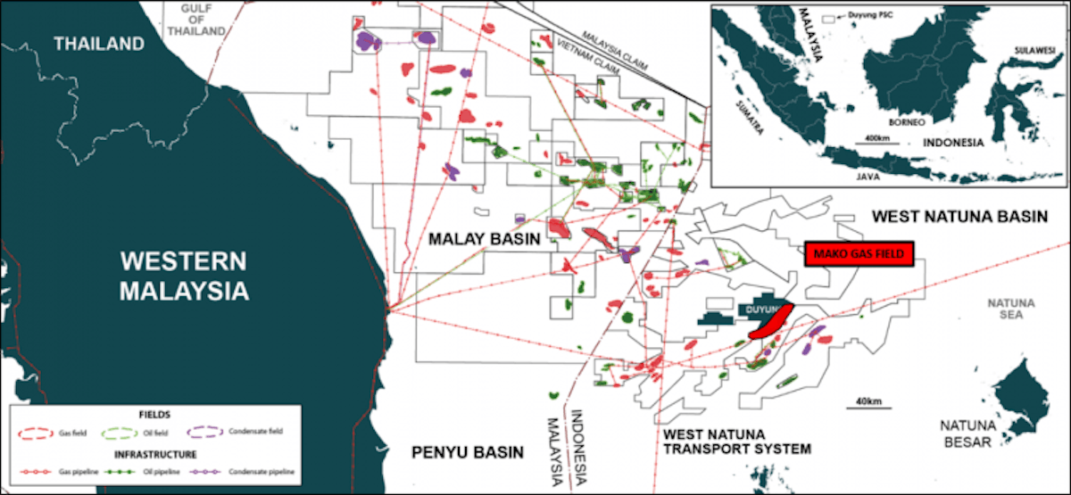 Kesepakatan gas ini harus memulai mega pembangunan lepas pantai Indonesia