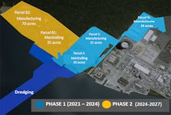 The New Jersey Wind Port will serve offshore wind projects in New Jersey and up and down the US East Coast. The New Jersey Wind Port will serve offshore wind projects in New Jersey and up and down the US East Coast.