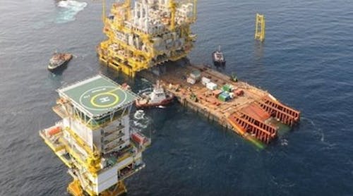 Arthit Central Processing Platform was a major project initiative for the development of natural gas resources in the Gulf of Thailand, according to McDermott.