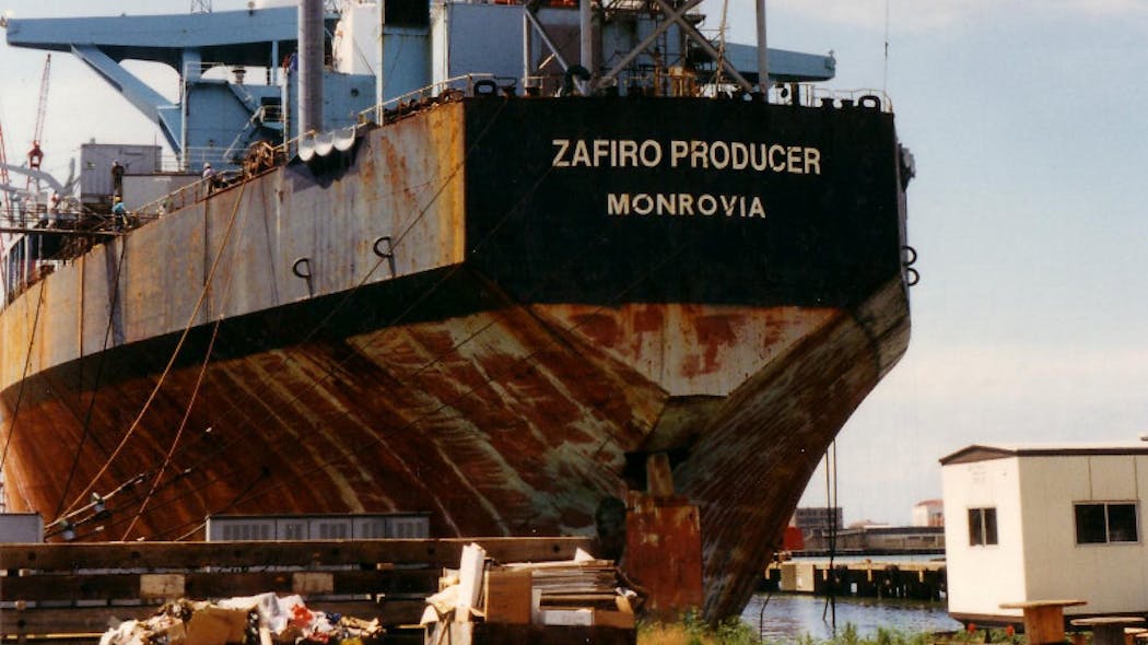 The Zafiro oil field is located offshore Equatorial Guinea.