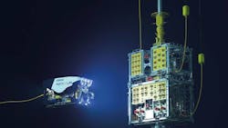 Oceaneering says it introduced the industry’s first subsea rigless well stimulation system and has completed more than 20 successful campaigns. Oceaneering says it introduced the industry’s first subsea rigless well stimulation system and has completed more than 20 successful campaigns.
