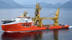 There will be amendments to the terms of a residual claim relating to a former lease arrangement for the 2016-built Normand Maximus vessel.