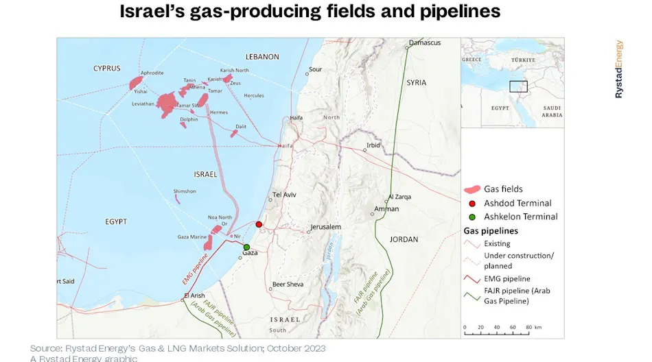 Israeli Oil Map bp, Eni awarded licenses under latest offshore Israel bid round | Offshore