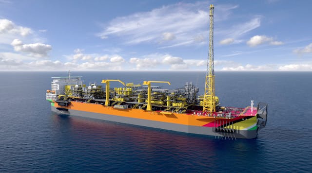The Liza Phase 2 development offshore Guyana involves a second FPSO, Liza Unity. Production on Liza Phase 2 began in February 2022 and was forecast to produce up to 220,000 bbl/d of oil later that year.