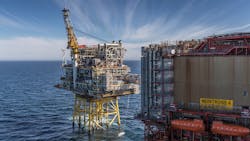 Repsol Sinopec's Montrose platform Repsol Sinopec's Montrose platform