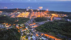 Major expansion of the Tangguh LNG facility in Indonesia is now in operation, with a new third liquefaction train bringing total capacity to 11.4 MM tonnes per year. Major expansion of the Tangguh LNG facility in Indonesia is now in operation, with a new third liquefaction train bringing total capacity to 11.4 MM tonnes per year.
