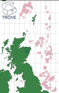 The 258 blocks applied for in the 33rd Licensing Round are assumed to be awarded. The 258 blocks applied for in the 33rd Licensing Round are assumed to be awarded.