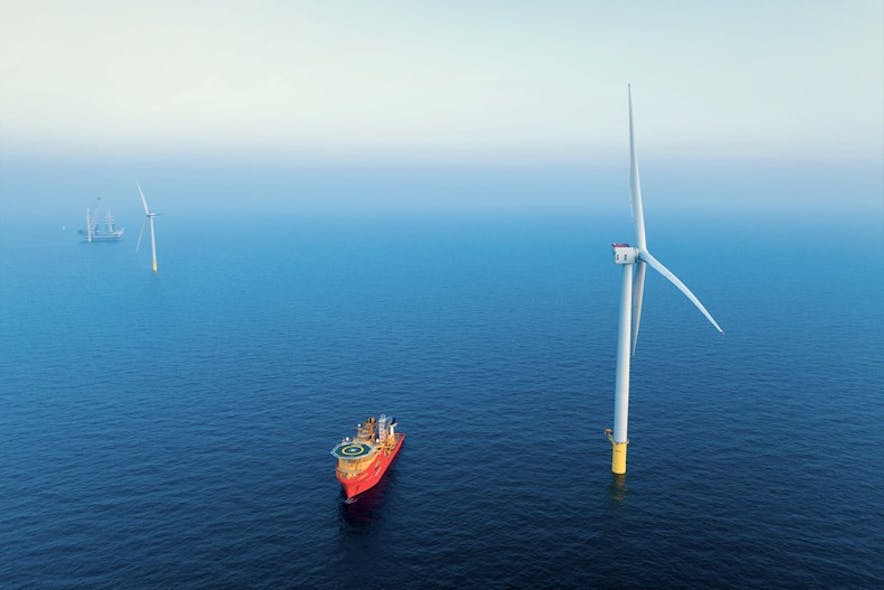 GE Vernova turbine delivers first power from North Sea Dogger Bank wind