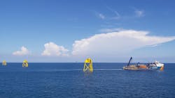 Van Oord will deploy its cable-laying vessel Nexus and the trencher Dig-It for burial of the cables offshore Taiwan. Van Oord will deploy its cable-laying vessel Nexus and the trencher Dig-It for burial of the cables offshore Taiwan.