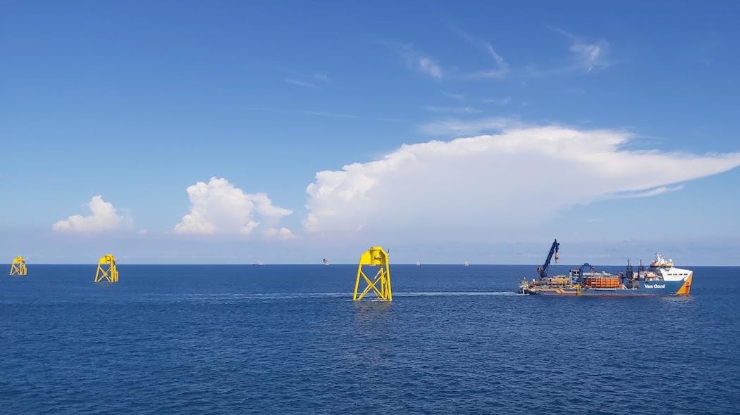 Van Oord will deploy its cable-laying vessel Nexus and the trencher Dig-It for burial of the cables offshore Taiwan.