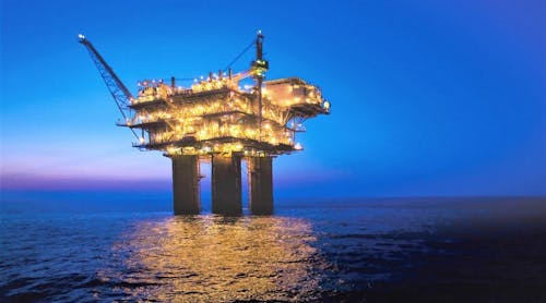 The Shenzi conventional oil and gas field is located about 195 km offshore Louisiana in the Green Canyon protraction area of the Gulf of Mexico.