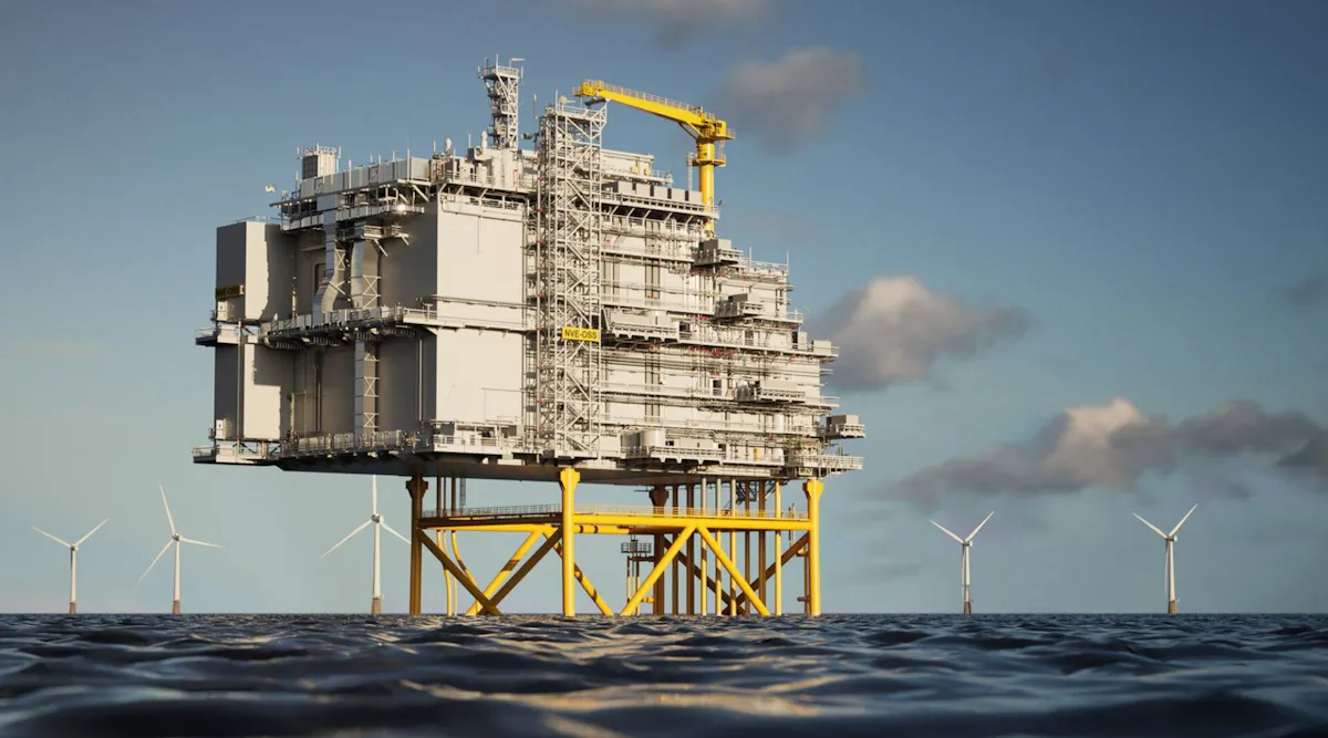 Kenzfigee supplying Ram Luffing crane for Norfolk wind farm converter ...