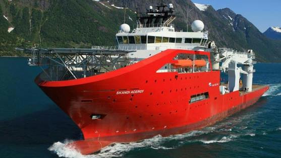Skandi Acergy is a 2008-built large construction vessel.