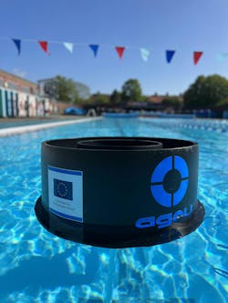 PLOTEC testing of the cylindrical hull OTEC structure in London earlier this year. PLOTEC testing of the cylindrical hull OTEC structure in London earlier this year.