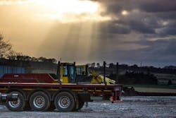 Construction work during the transformation of the Birchwood site in Aberdeenshire Construction work during the transformation of the Birchwood site in Aberdeenshire