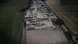 Construction work during the transformation of the Birchwood site in Aberdeenshire Construction work during the transformation of the Birchwood site in Aberdeenshire
