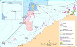 Santos says it plans to undertake further removal activities of its retired assets and proposes to remove the Campbell production facility and associated infrastructure, with removal activities to commence in early 2024. Santos says it plans to undertake further removal activities of its retired assets and proposes to remove the Campbell production facility and associated infrastructure, with removal activities to commence in early 2024.