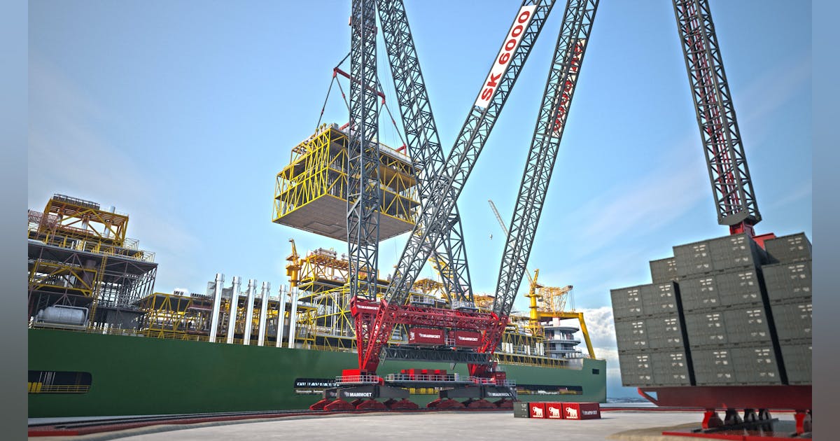 Lifting smarter to support growing FPSO and FLNG sizes | Offshore