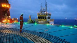 Statfjord C platform in the North Sea Statfjord C platform in the North Sea