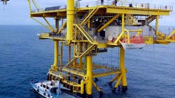 SASB is a conventional gas field located in the southwestern Black Sea, consisting of numerous conventional natural gas pools located in shallow water.